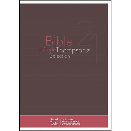Bible d'étude Thompson 21 _Osee4-6.com