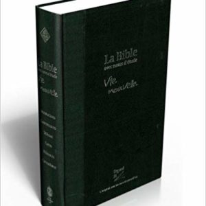 La bible vie nouvelle avec notes d'étude