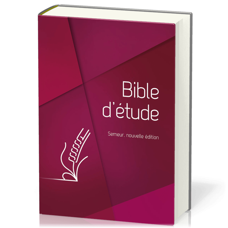 Bible du Semeur révisée 2015, souple Rose/Rouge – Librairie Kiràly Vie